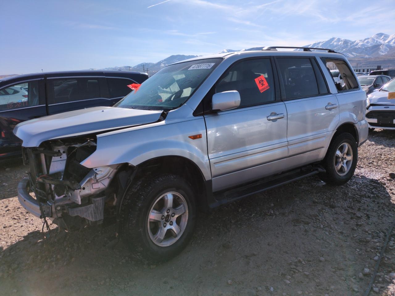 2008 Honda Pilot Exl на продаже в Magna, UT - Rear End