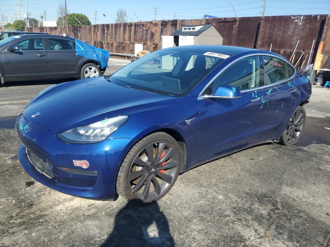2020 Tesla Model 3 na sprzedaż w Wilmington, CA - All Over