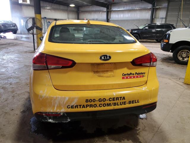  KIA FORTE 2017 Желтый