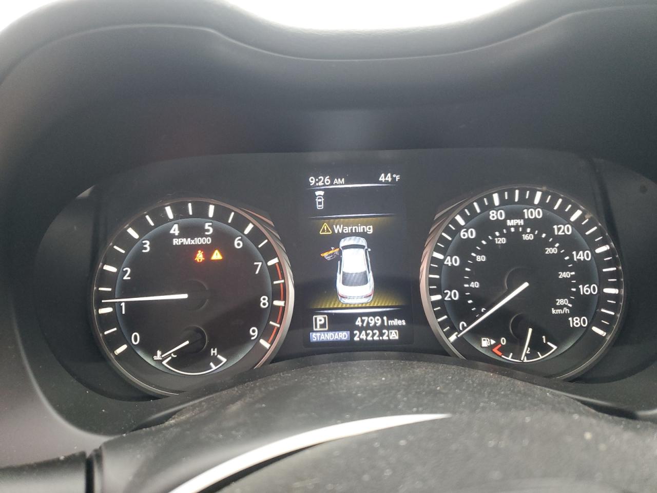 2019 Infiniti Q50 Luxe VIN: JN1EV7AR1KM559648 Lot: 47523615