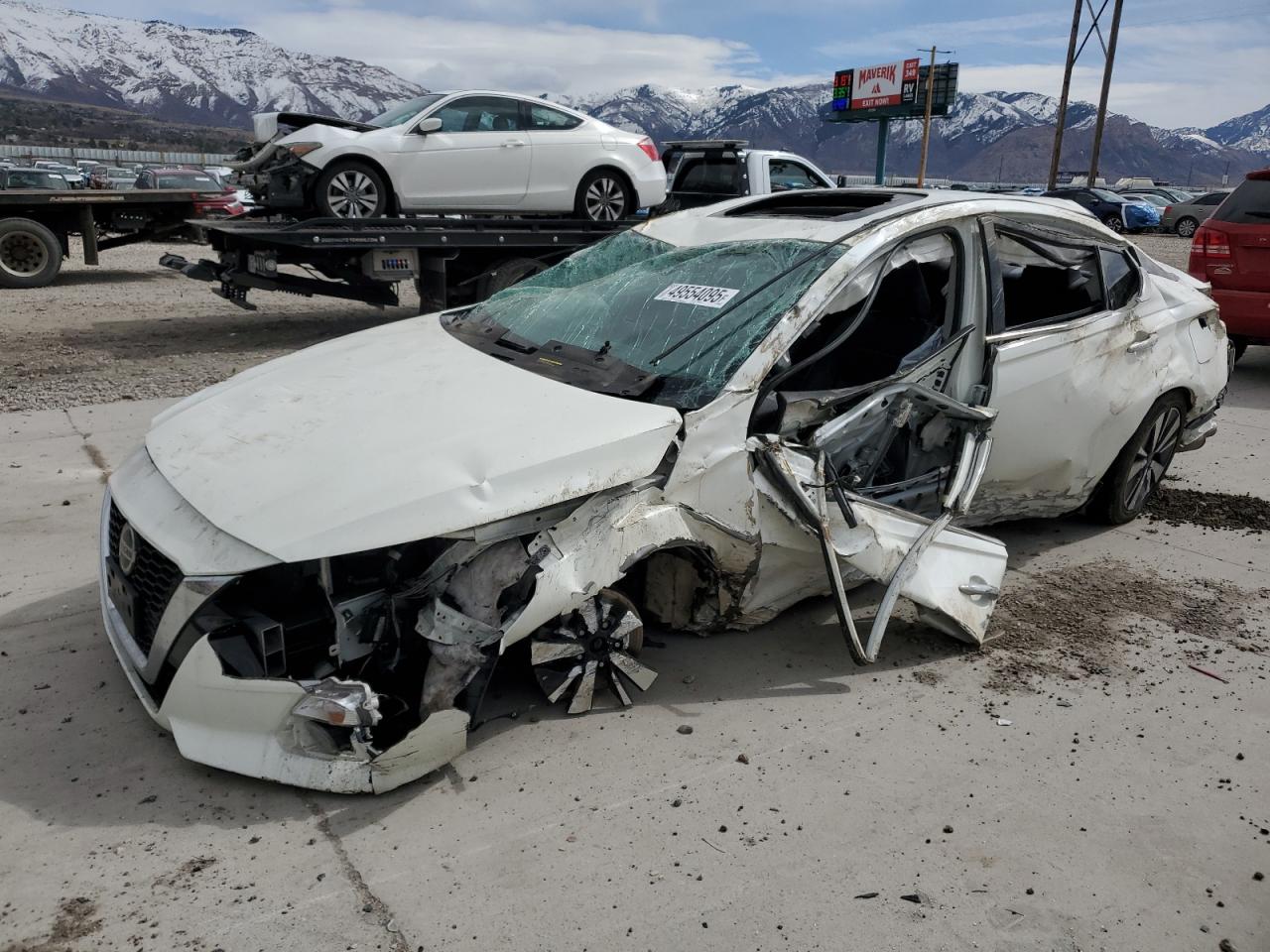 2020 Nissan Altima Sl იყიდება Farr West-ში, UT - Rollover