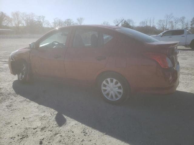  NISSAN VERSA 2017 Maroon