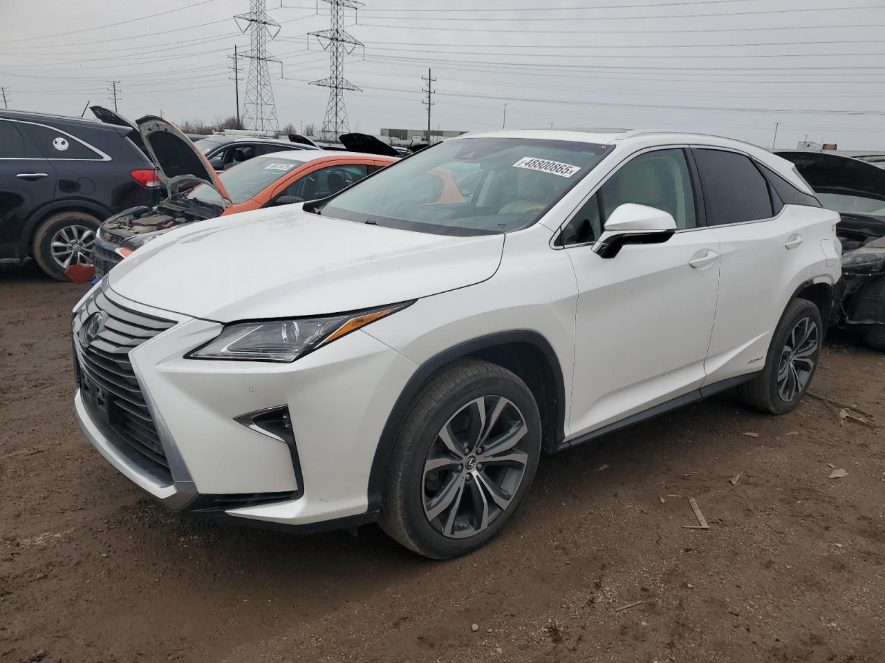 2019 Lexus Rx 450H Base للبيع في Elgin، IL - Rear End