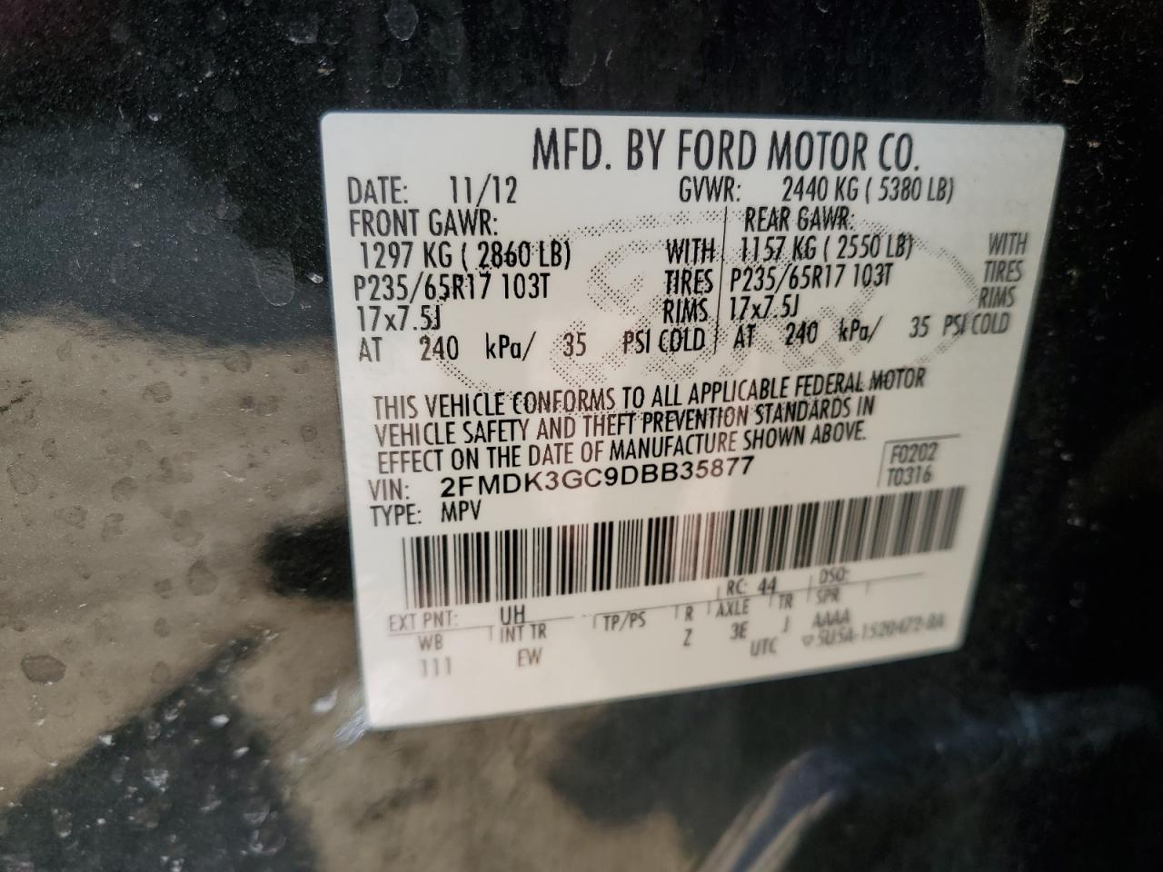 2013 Ford Edge - Image 13