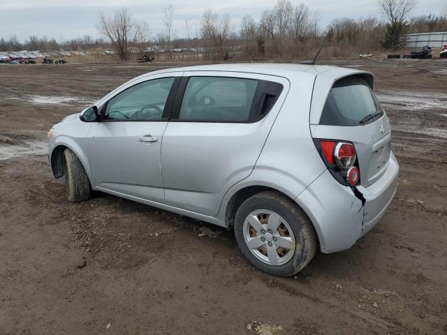  CHEVROLET SONIC 2013 Сріблястий