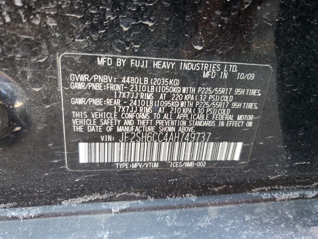 2010 Subaru Forester - Image 15