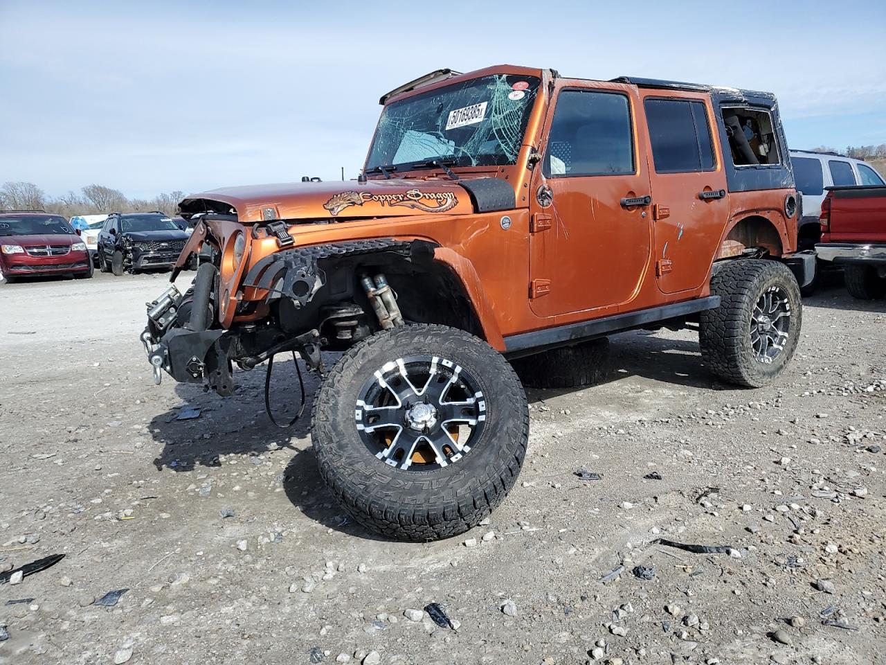 2011 Jeep Wrangler Unlimited Sahara for Sale in Cahokia Heights, IL - Front End