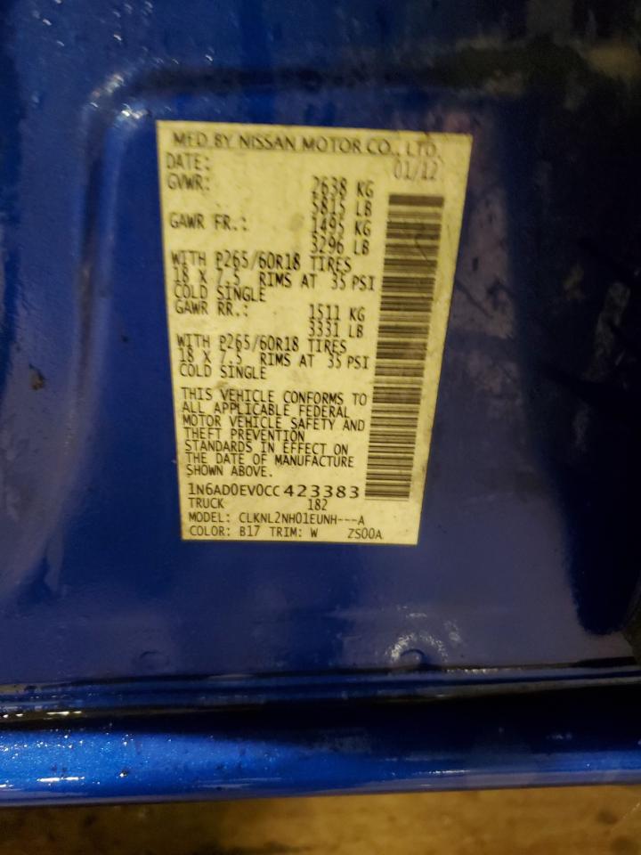 2012 Nissan Navara (Frontier) - Image 12