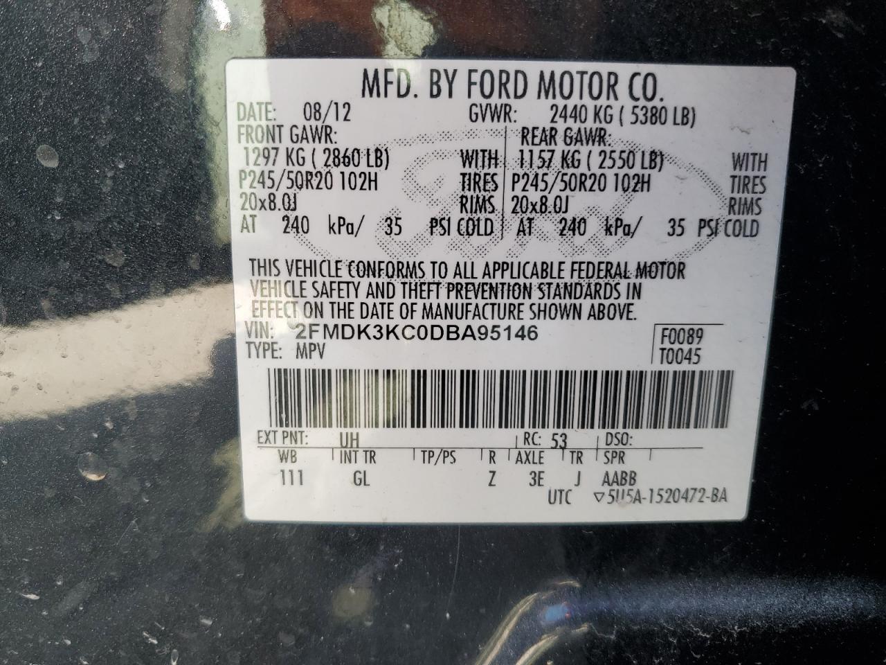 2013 Ford Edge - Image 12