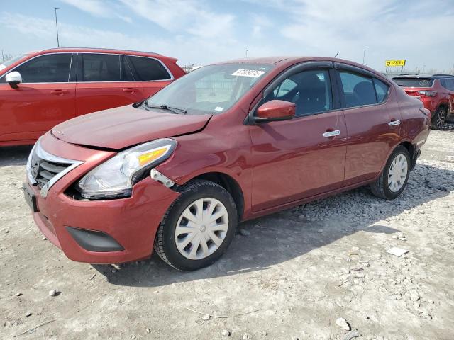  NISSAN VERSA 2017 Бордовий