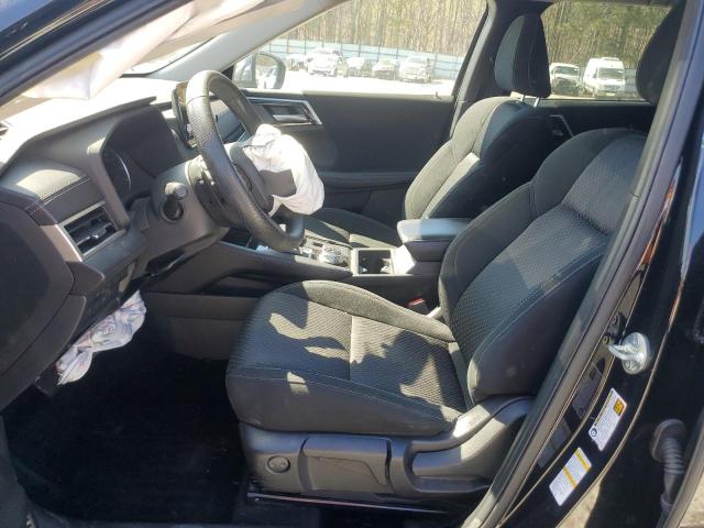  MITSUBISHI OUTLANDER 2022 Czarny