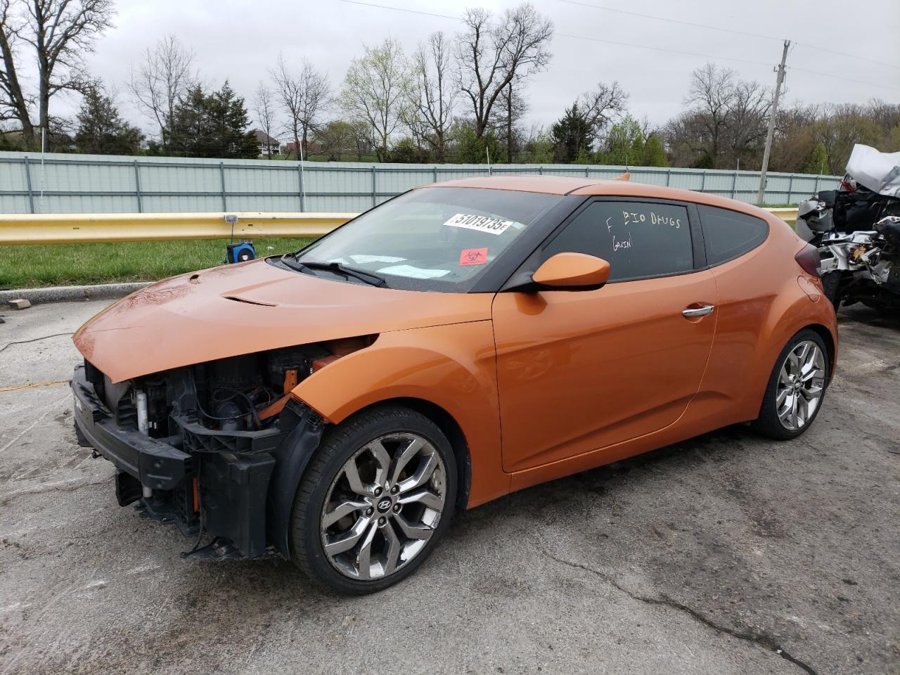 2015 Hyundai Veloster за продажба в Rogersville, MO - Front End
