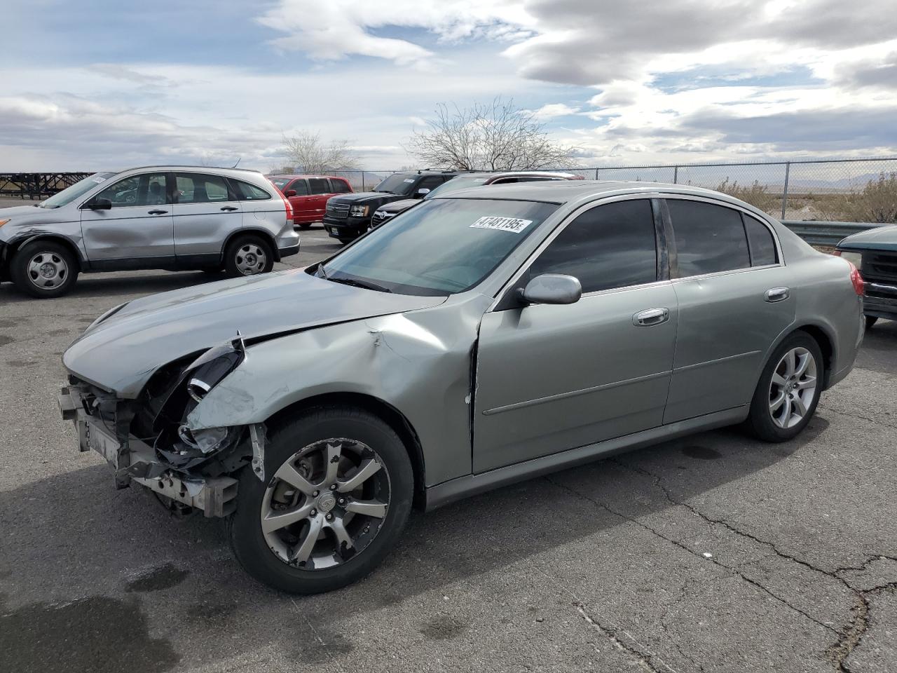 2006 Infiniti G35 იყიდება North Las Vegas-ში, NV - Front End