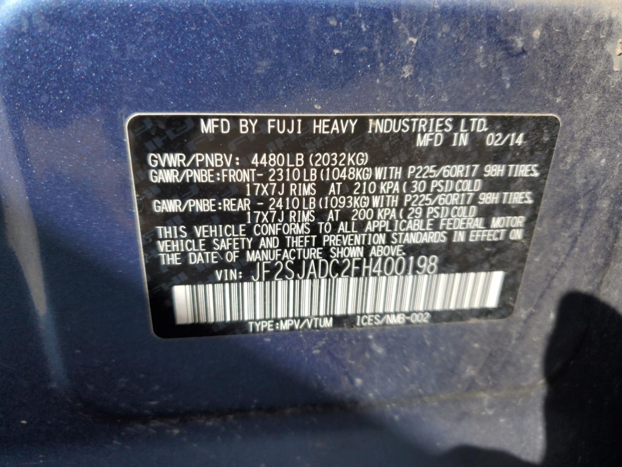 2015 Subaru Forester - Image 14