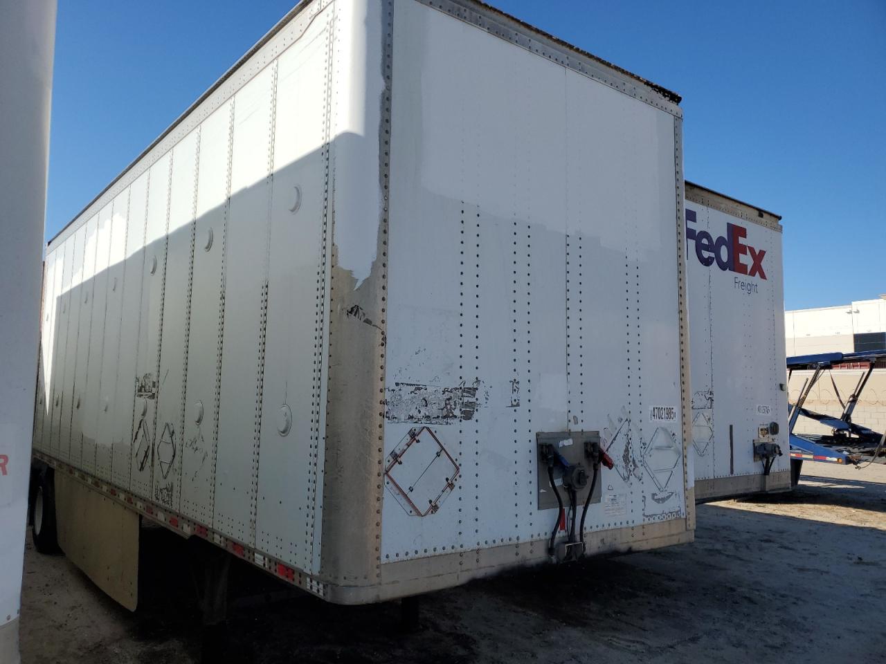 Colton, CA에서 판매 중인 2007 Wabash 28 Dry Van Trailer - Normal Wear
