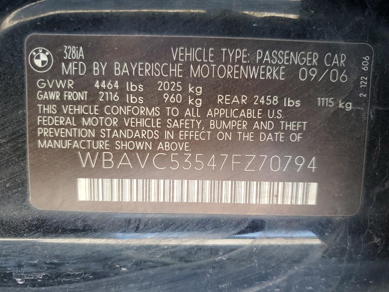 2007 BMW 3er - Image 12