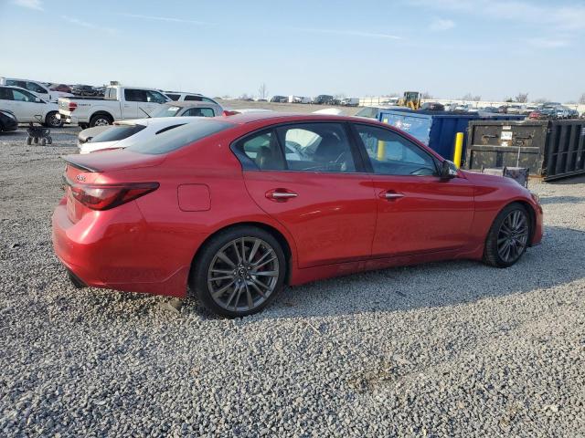  INFINITI Q50 2021 Czerwony