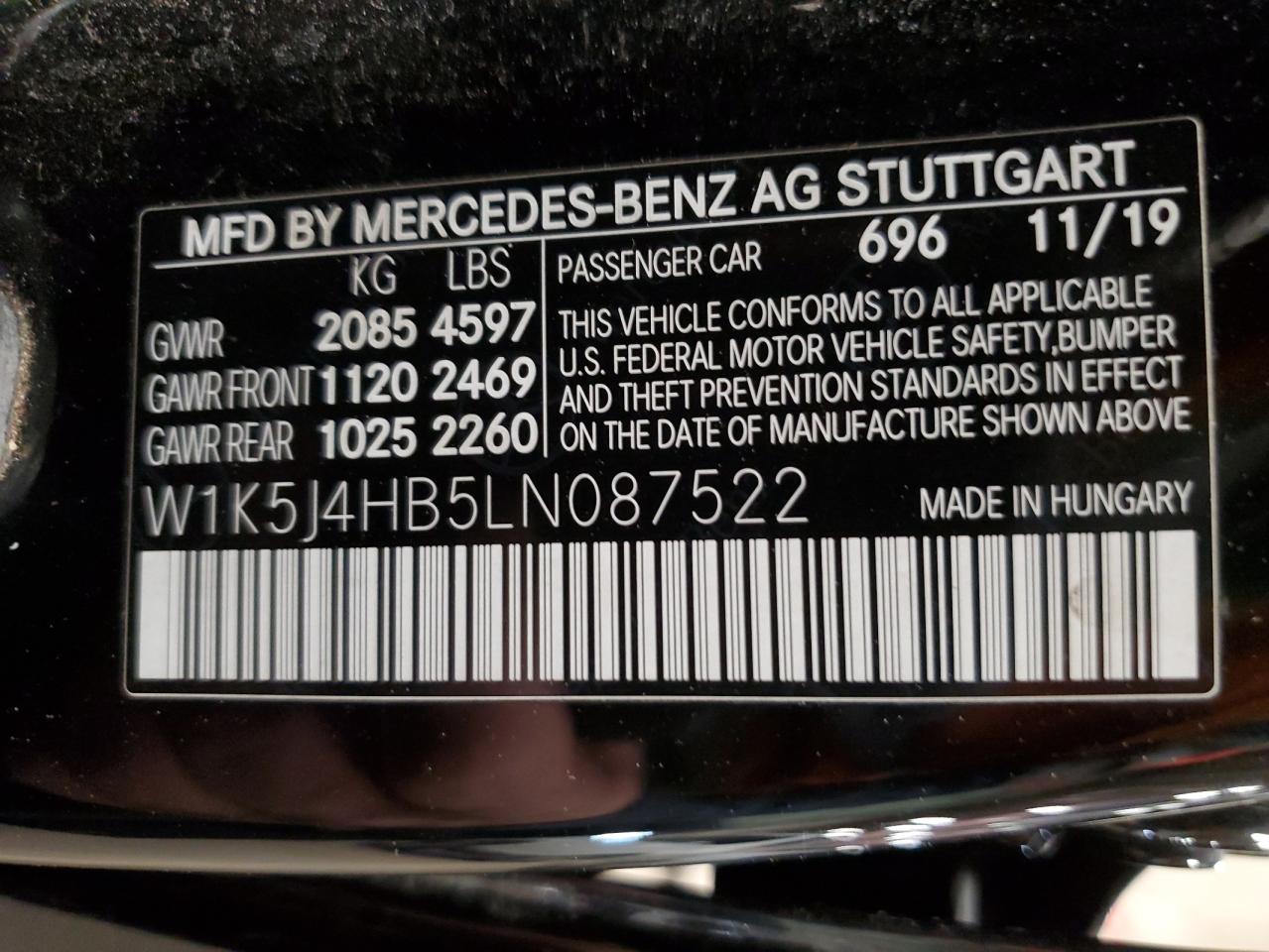 2020 Mercedes-Benz CLA-klasse - Image 13