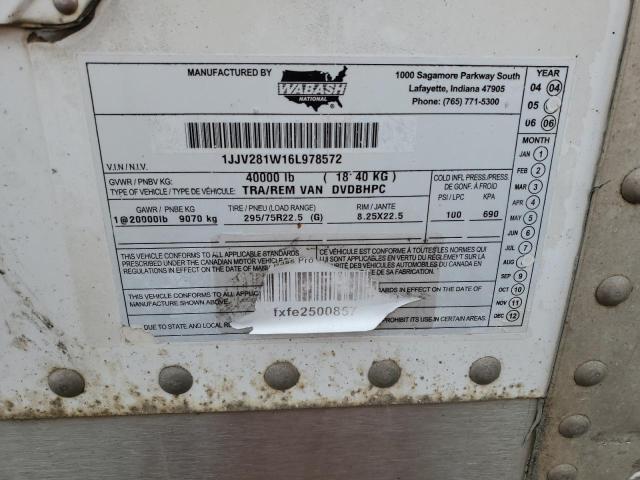 2006 WABASH DVDBHPC DRY VAN TRAILER