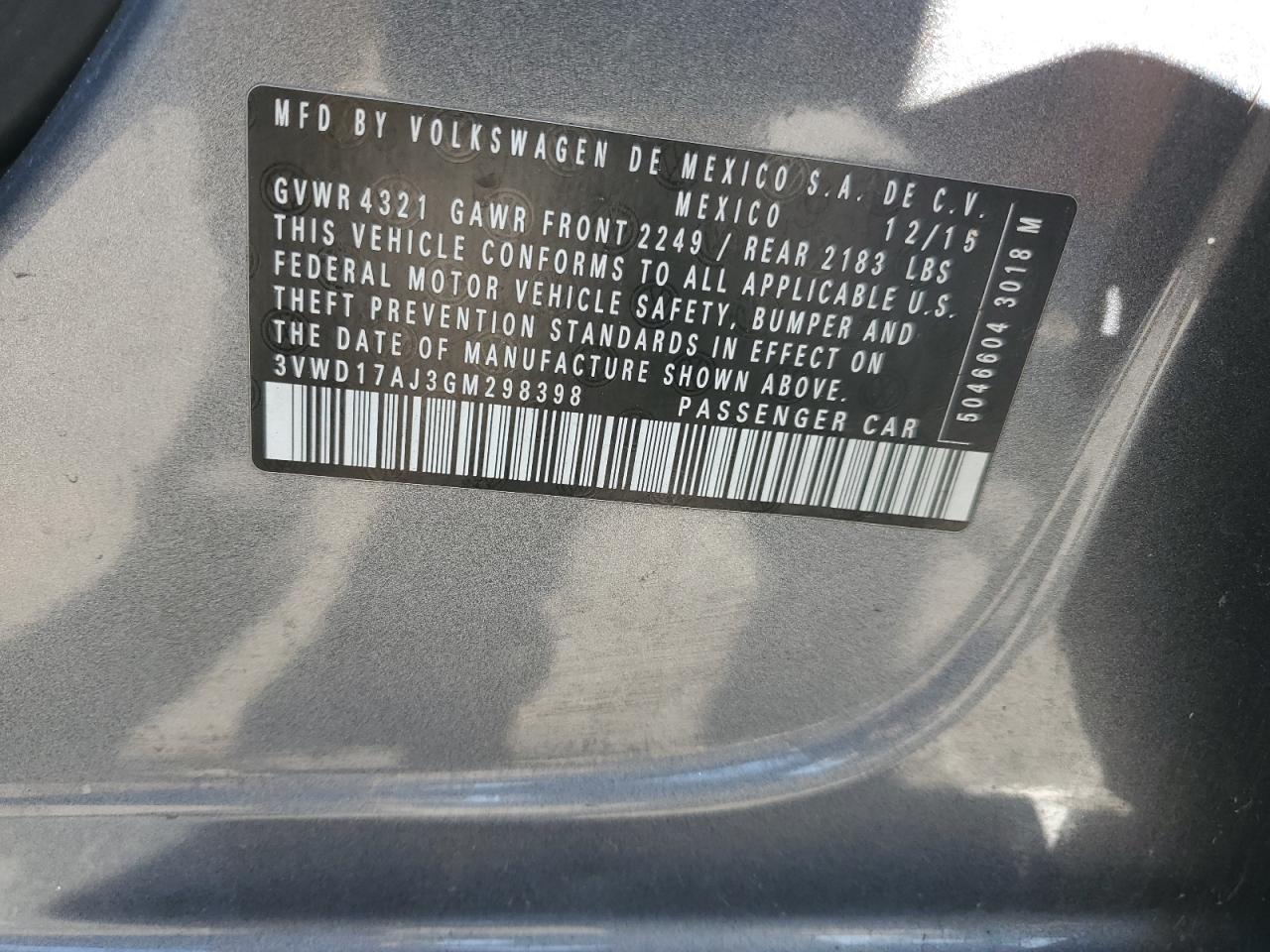 2016 Volkswagen Jetta - Image 15