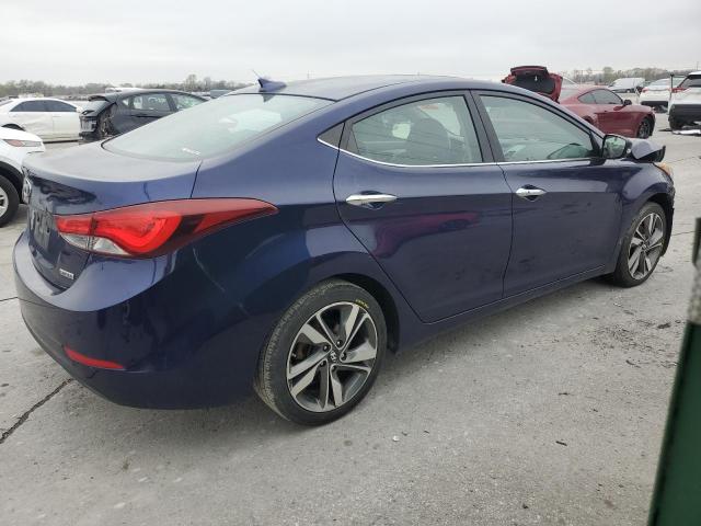 Sedans HYUNDAI ELANTRA 2014 Blue