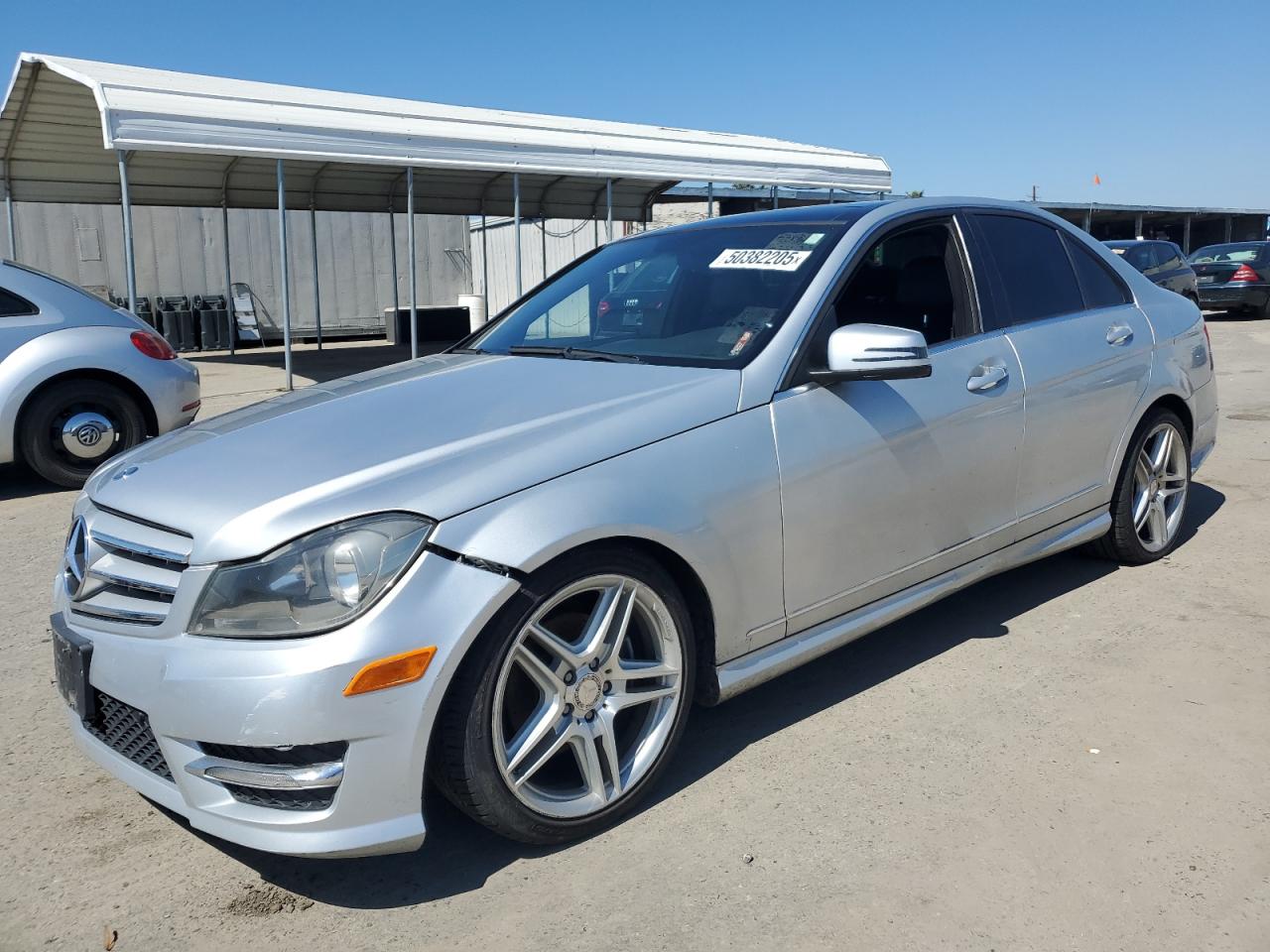 2013 Mercedes-Benz C 250 de vânzare în Fresno, CA - Mechanical