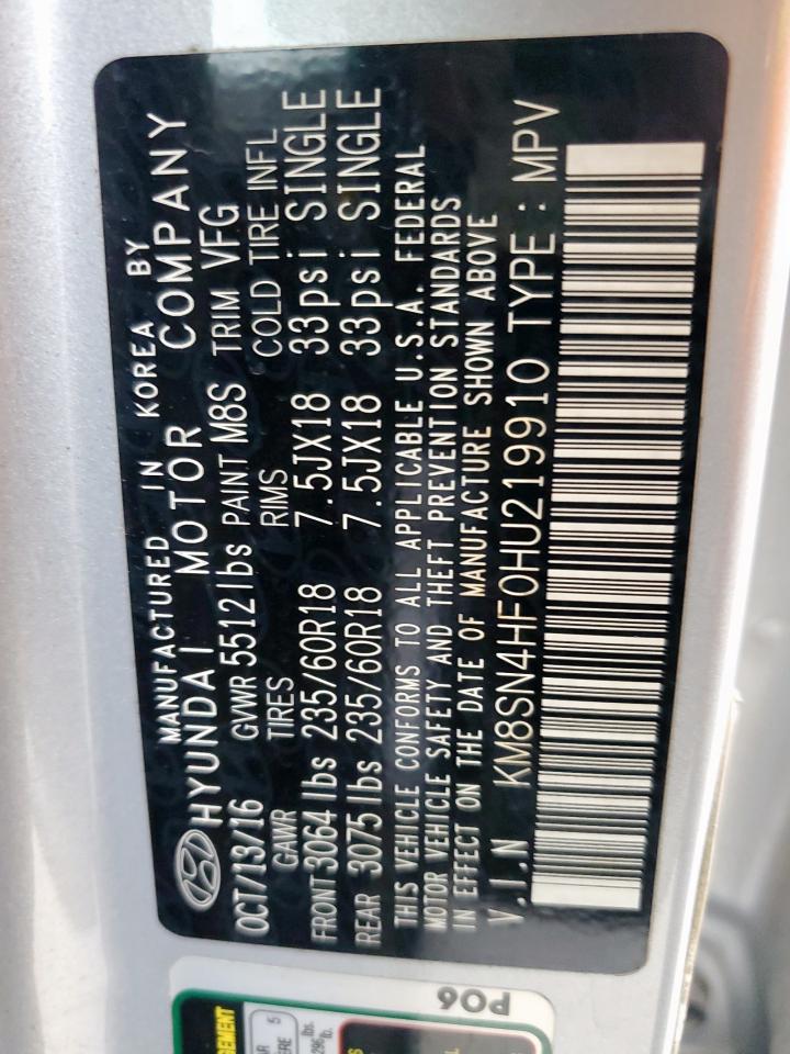 2017 Hyundai Santa Fe - Image 14