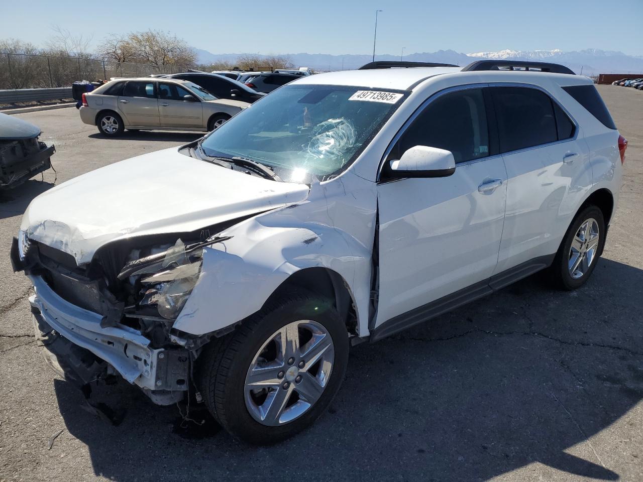 2016 Chevrolet Equinox Lt na sprzedaż w North Las Vegas, NV - Front End