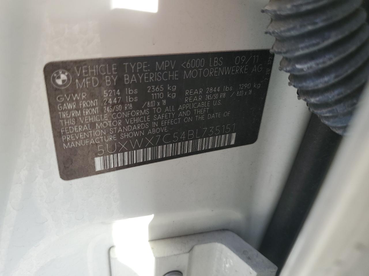 2011 BMW X3 - Image 13