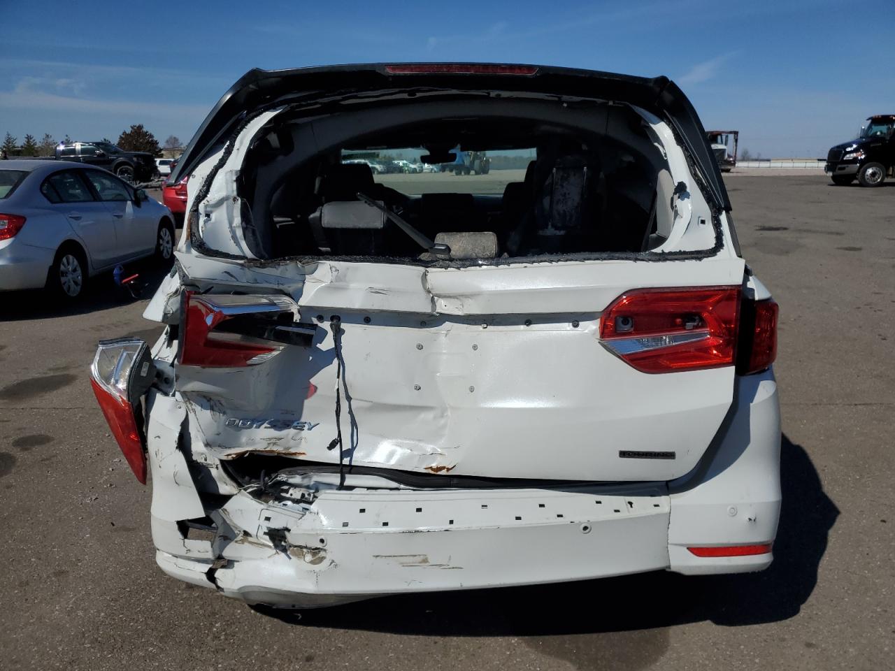 2022 Honda Odyssey Touring VIN: 5FNRL6H84NB018604 Lot: 50043005