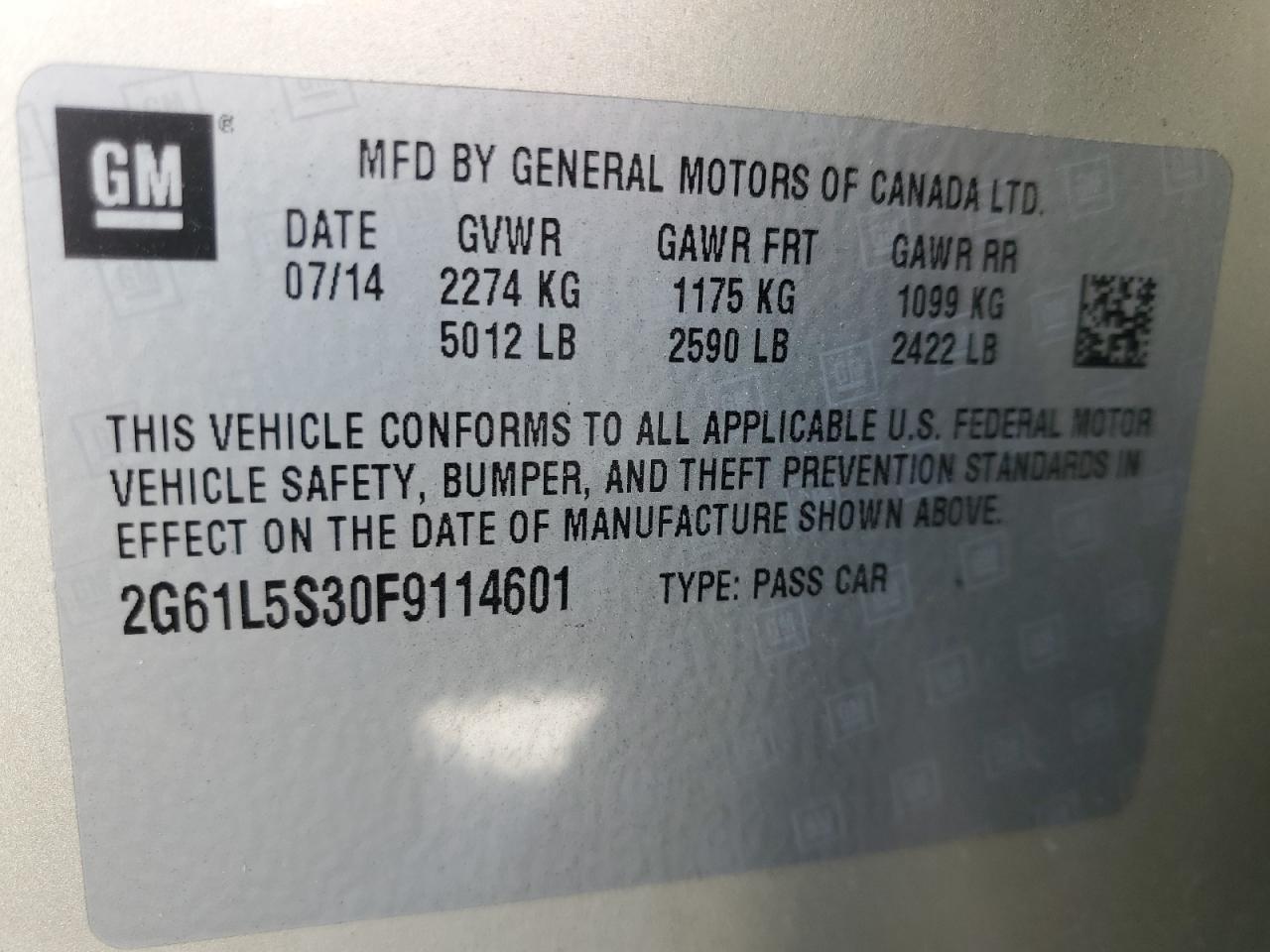 2015 Cadillac XTS - Image 12