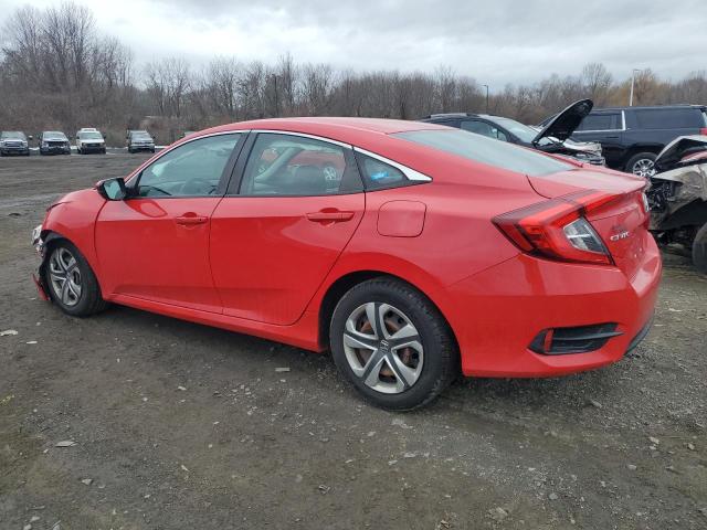  HONDA CIVIC 2017 Czerwony