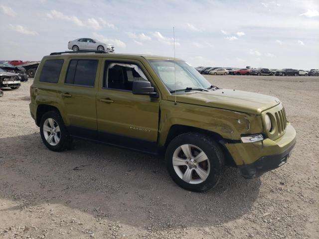  JEEP PATRIOT 2012 Зеленый