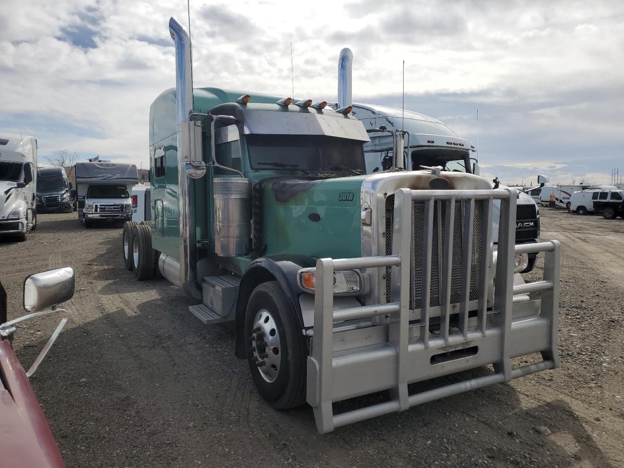 2008 Peterbilt 389 na sprzedaż w Billings, MT - Burn - Engine