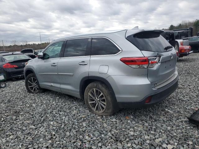  TOYOTA HIGHLANDER 2018 Srebrny