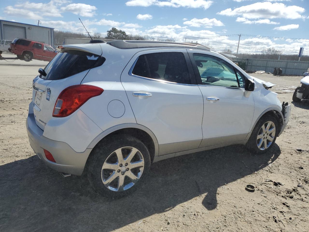 2015 BUICK ENCORE with FRONT END damage, VIN KL4CJGSBXFB035265