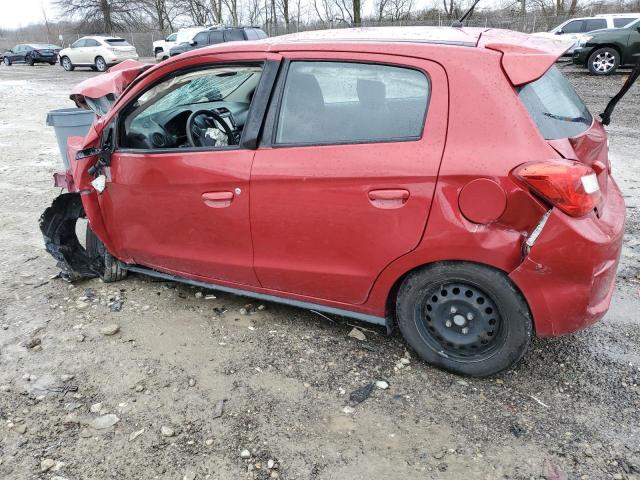  MITSUBISHI MIRAGE 2018 Красный