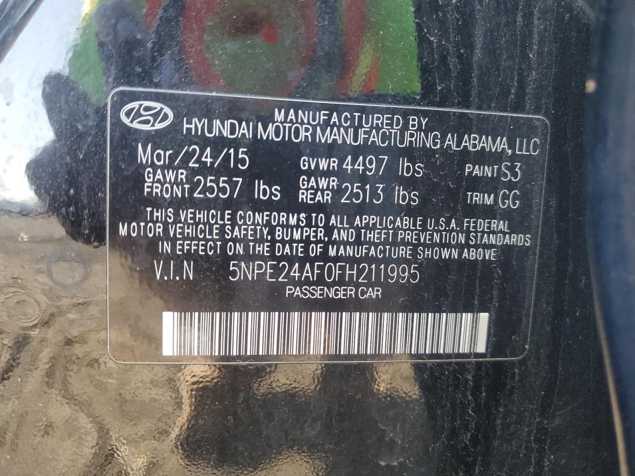 2015 Hyundai Sonata - Image 12
