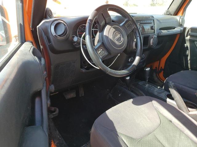 Внедорожники JEEP WRANGLER 2013 Оранжевый