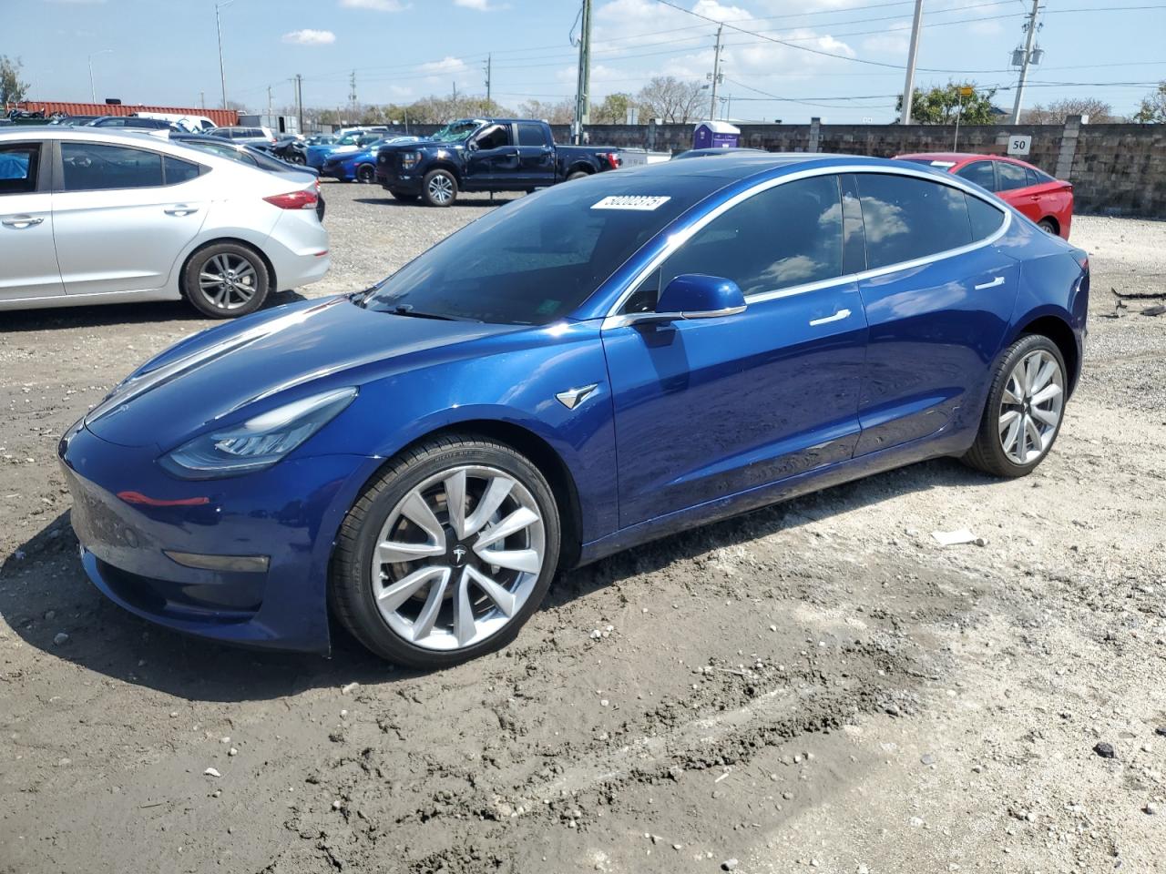 2020 Tesla Model 3 за продажба в Homestead, FL - Undercarriage