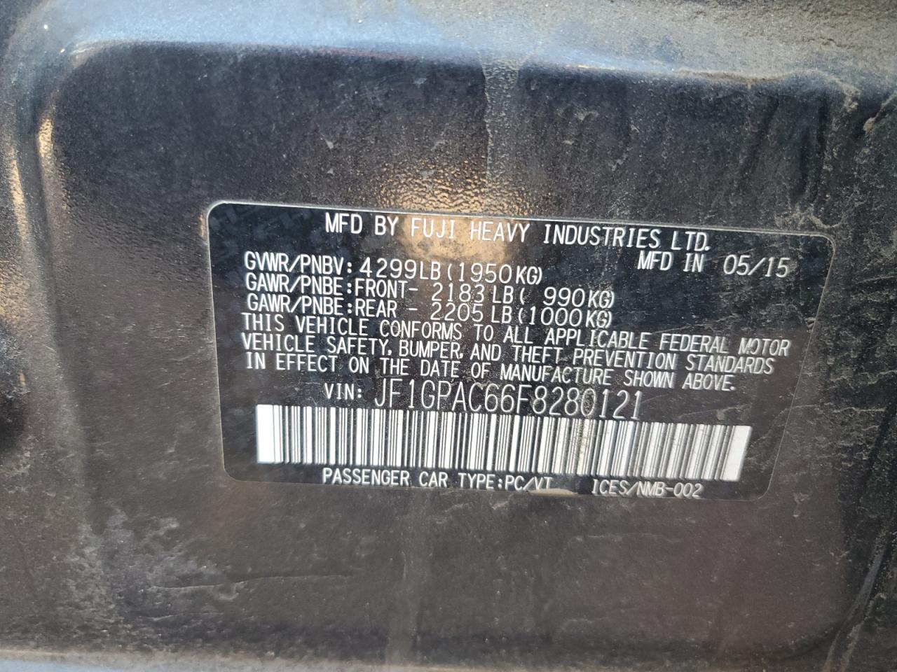 2015 Subaru Impreza - Image 14