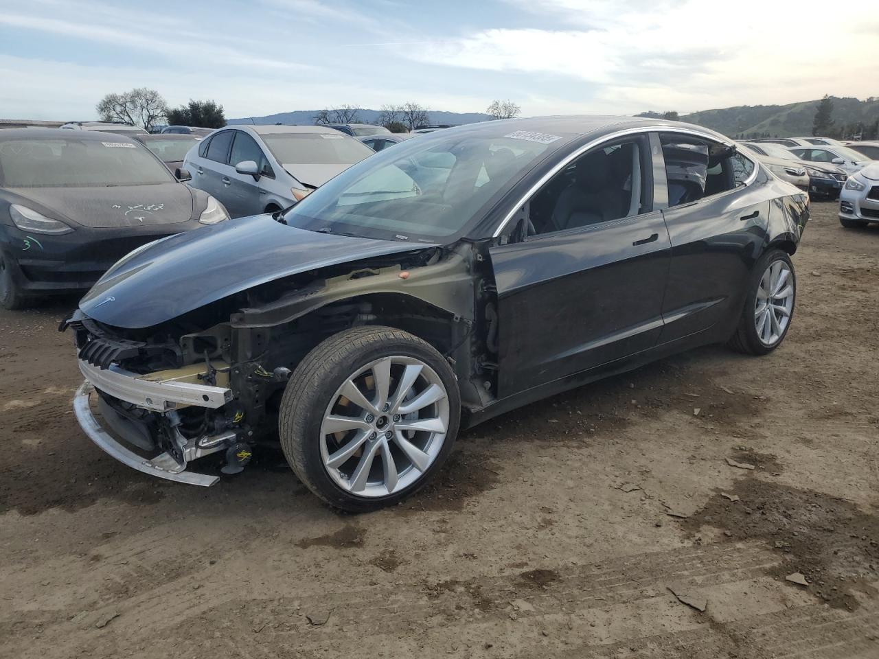 2019 Tesla Model 3 იყიდება San Martin-ში, CA - Front End