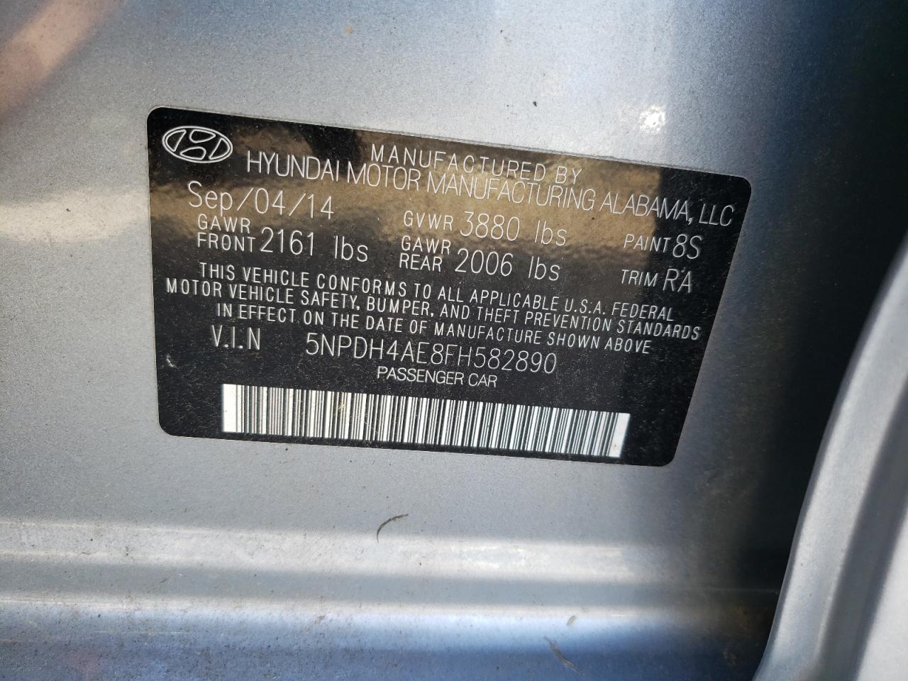 2015 Hyundai Elantra - Image 13