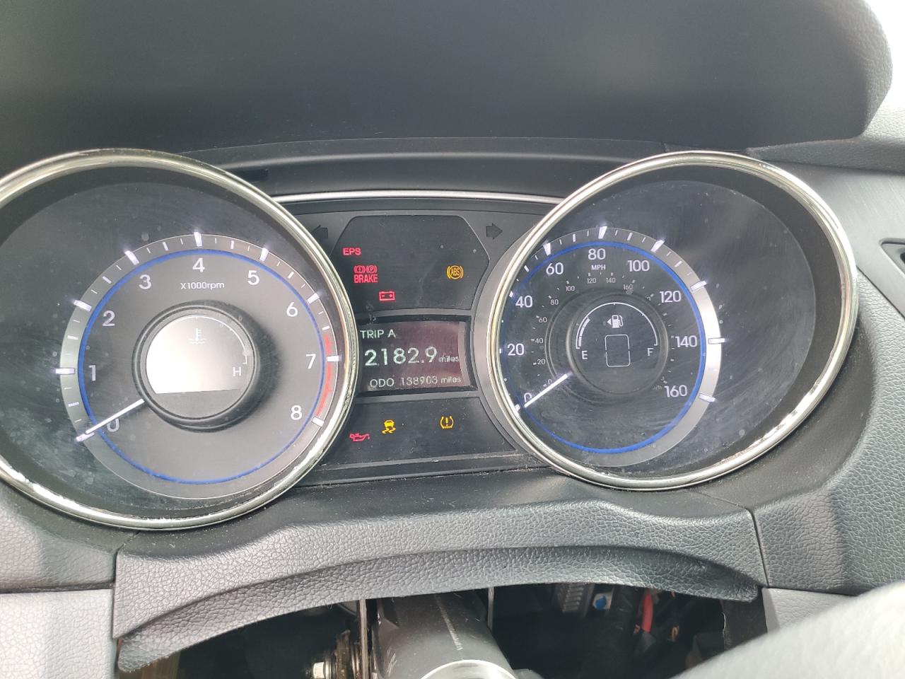 2013 Hyundai Sonata Gls VIN: 5NPEB4AC5DH586302 Lot: 48951605