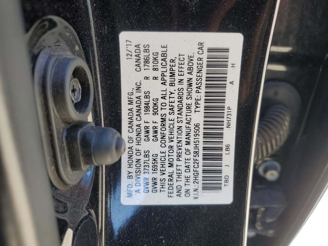 2018 Honda Civic - Image 12