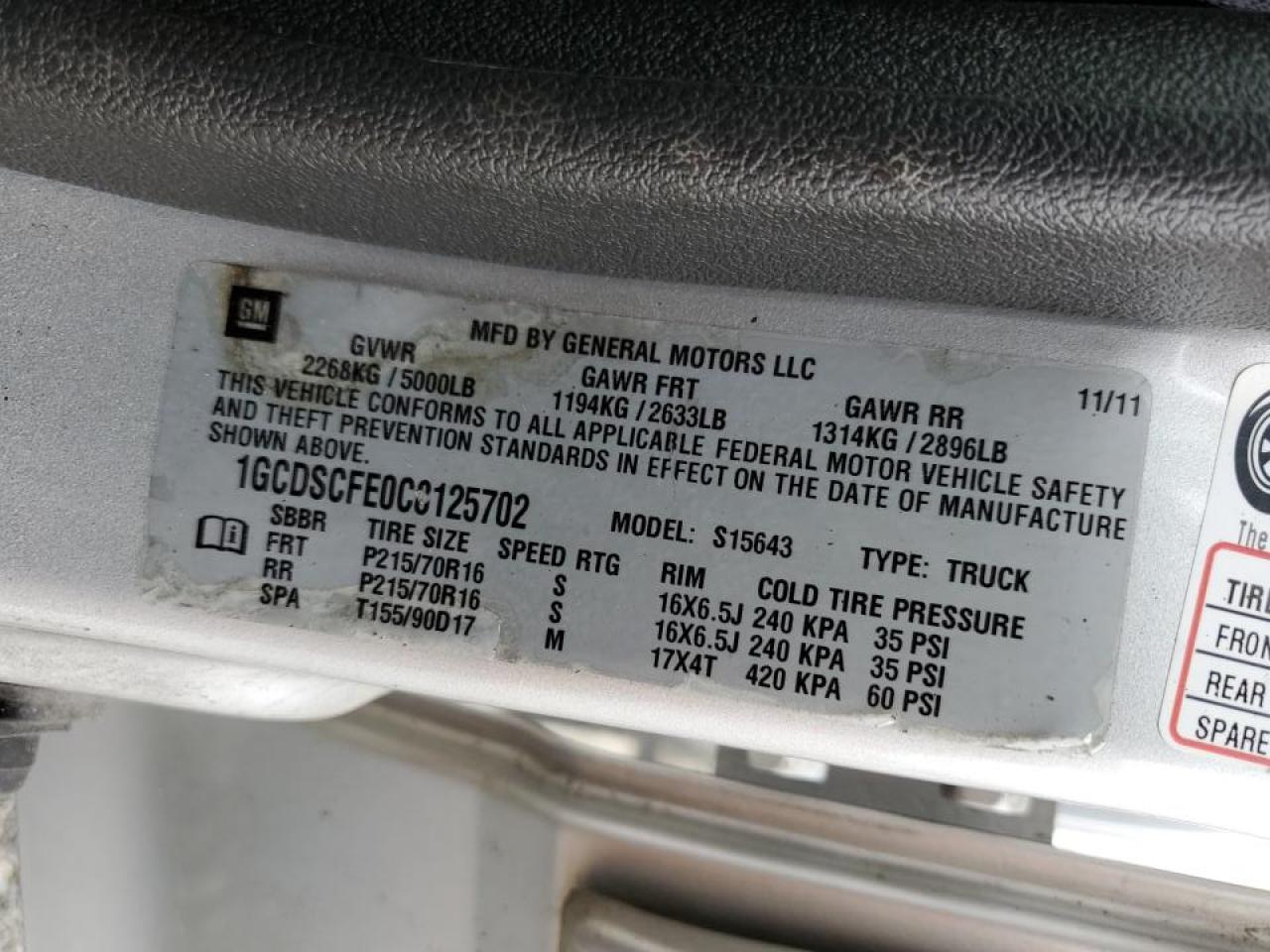 2012 Chevrolet Colorado - Image 12