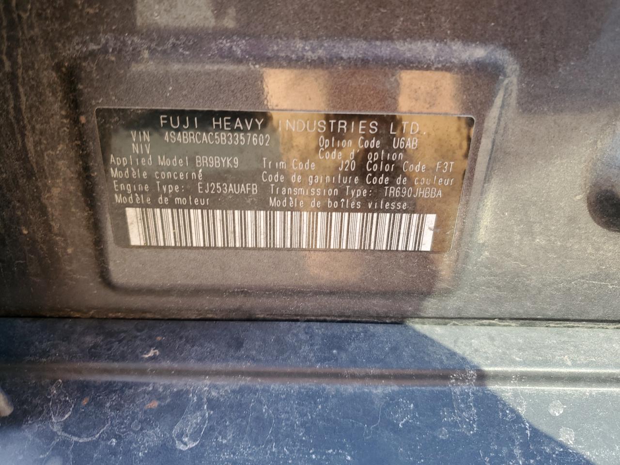 2011 Subaru Outback - Image 15
