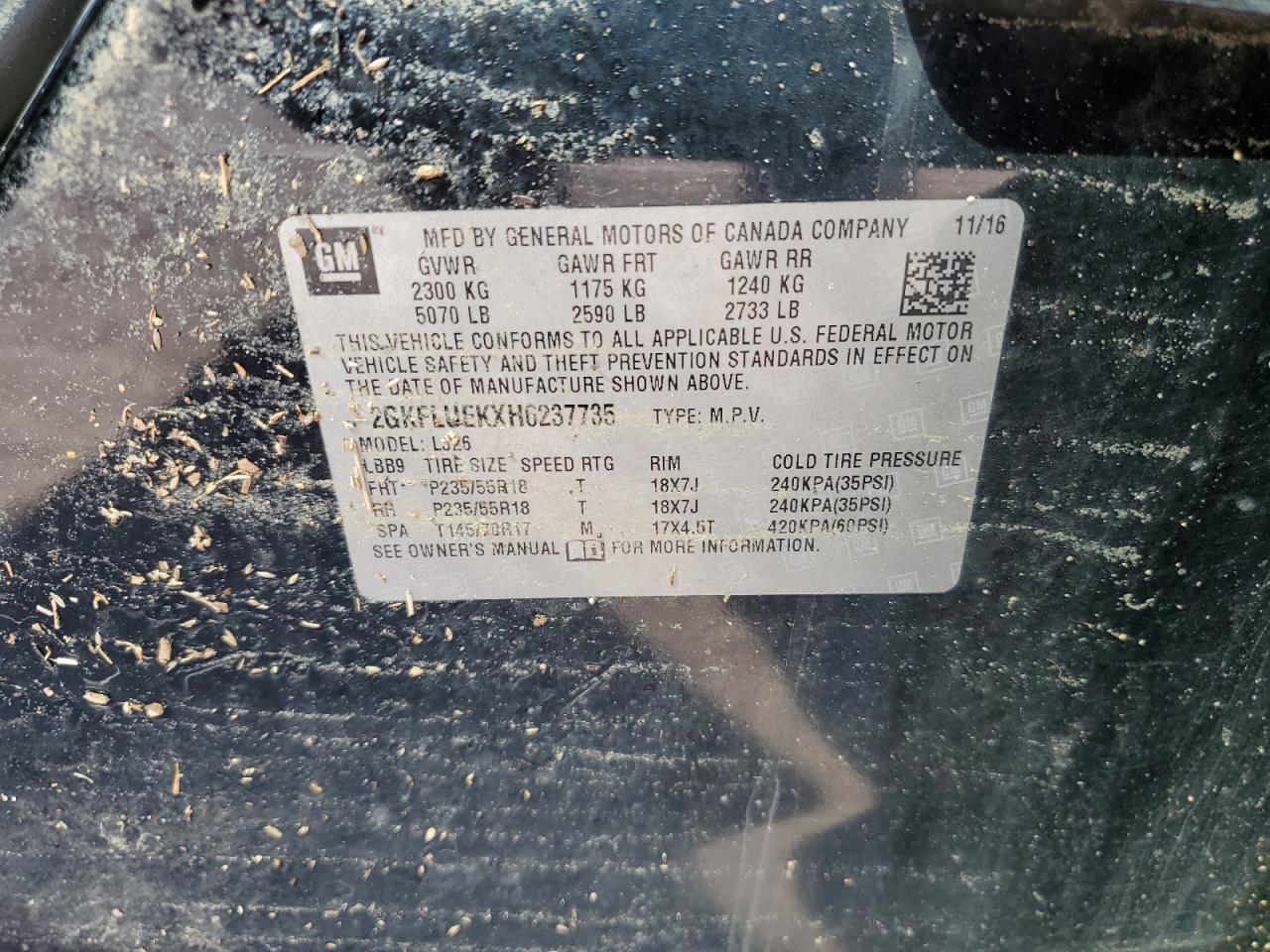 2017 GMC Terrain - Image 13