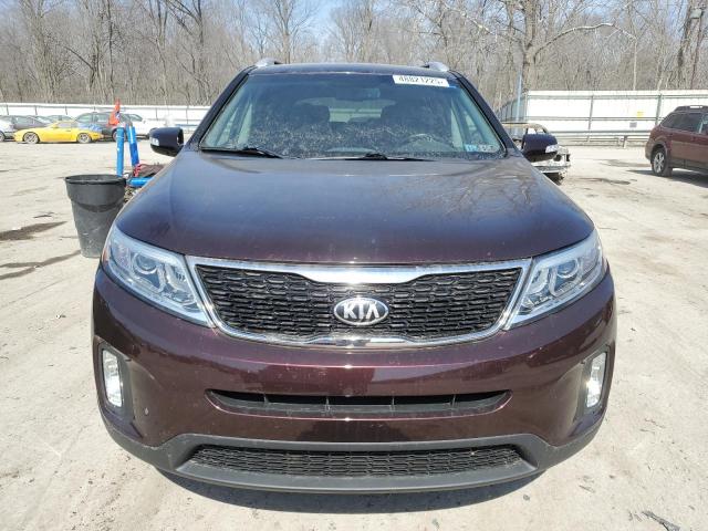 Parquets KIA SORENTO 2014 Bordowy