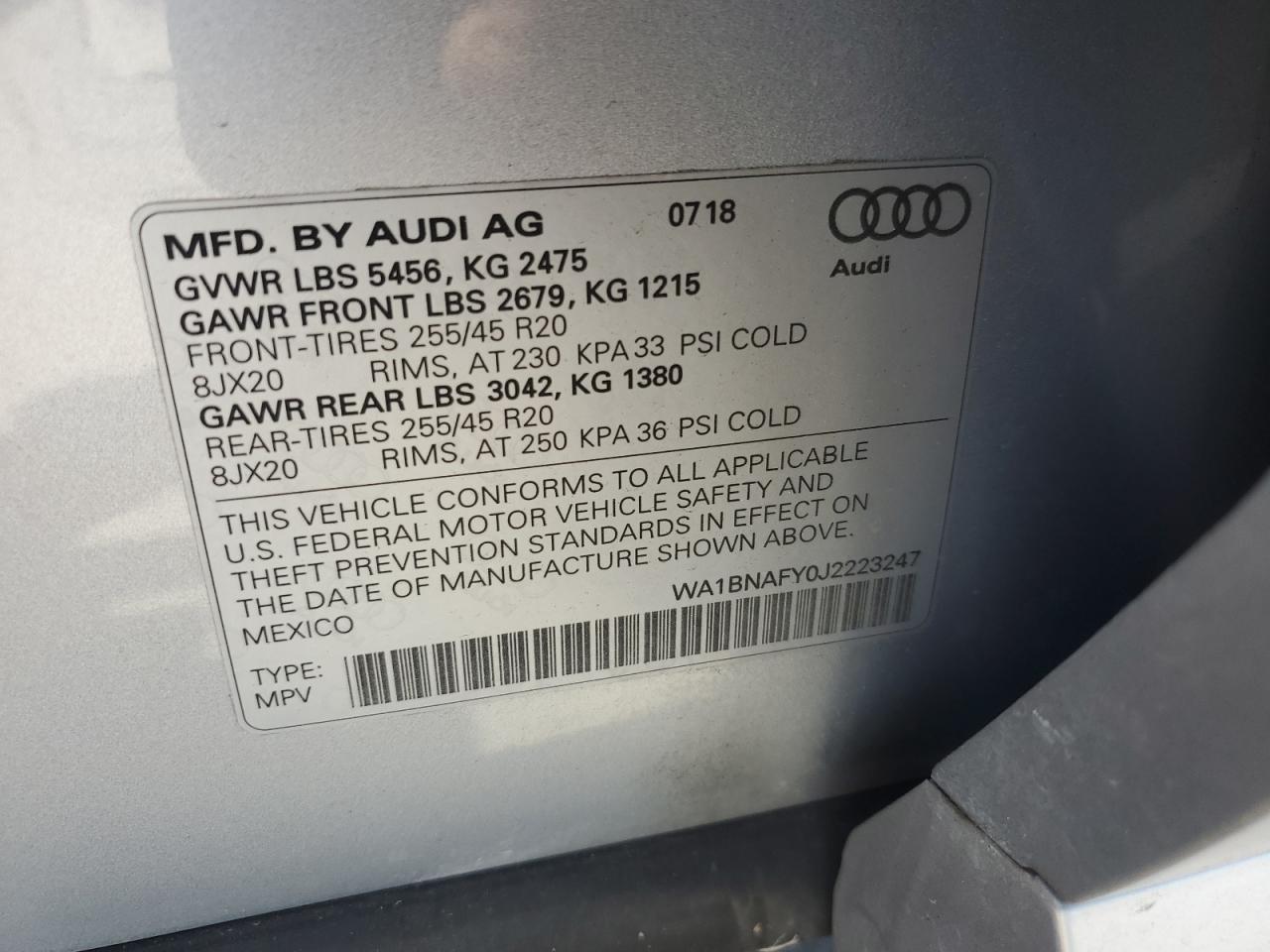 2018 Audi Q5 - Image 13